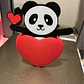 Corazón Panda Emergente- San Valentín (clip) - Miniatura 2