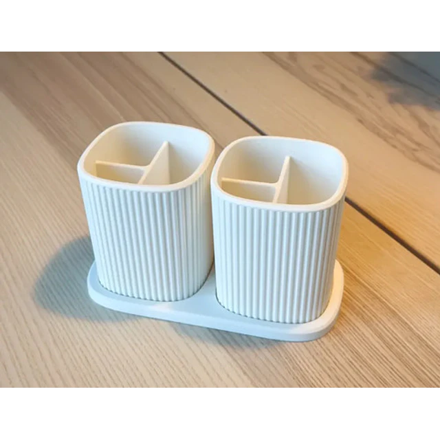 Organizador De Baño - Porta Cepillo De Dientes