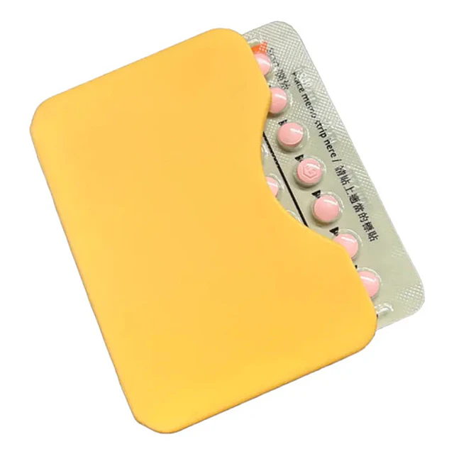 Estuche Pastillero Para Pastillas Anticonceptivas
