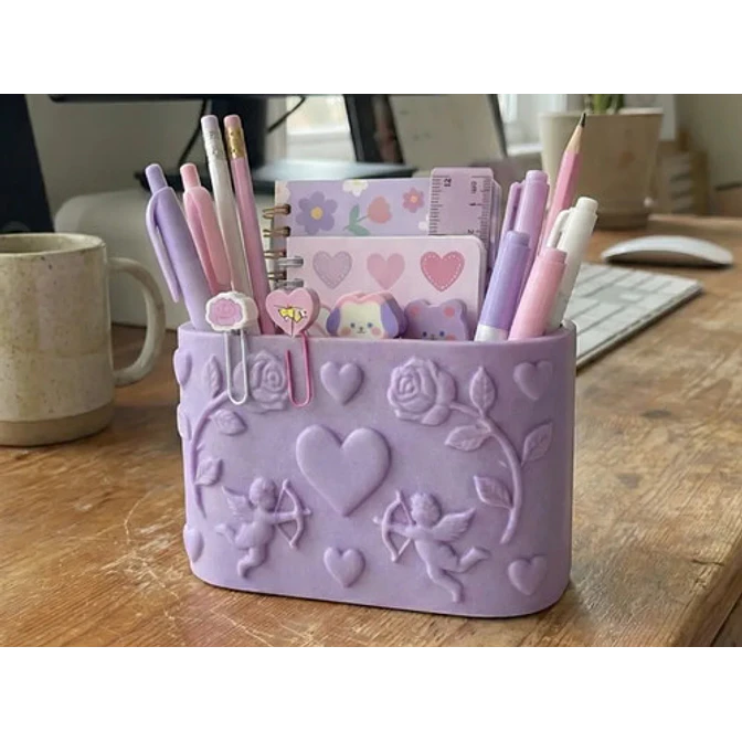 Organizador De Escritorio Soporte Del Día De San Valentín 3