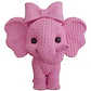 Figura Elefante Adorable De Punto - Miniatura 1