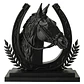 Escultura- Caballo Herradura - Miniatura 1