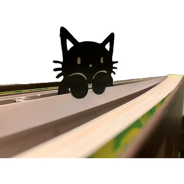 Marca Página - Gatito Asomándose