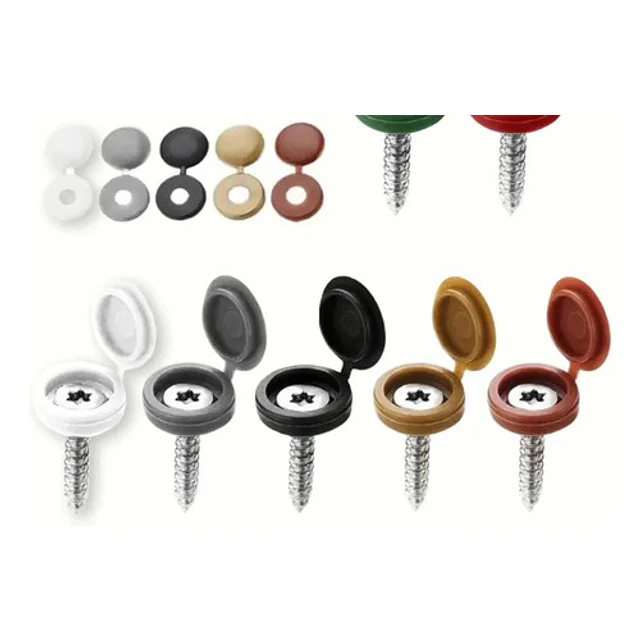 Tapas Para Cabezales De Tornillos (100 Un)