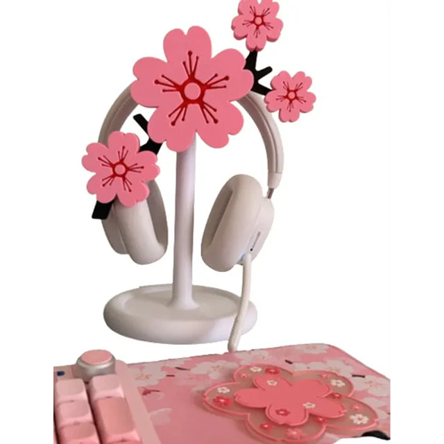 Soporte De Auriculares- Sakura Flor De Cerezo