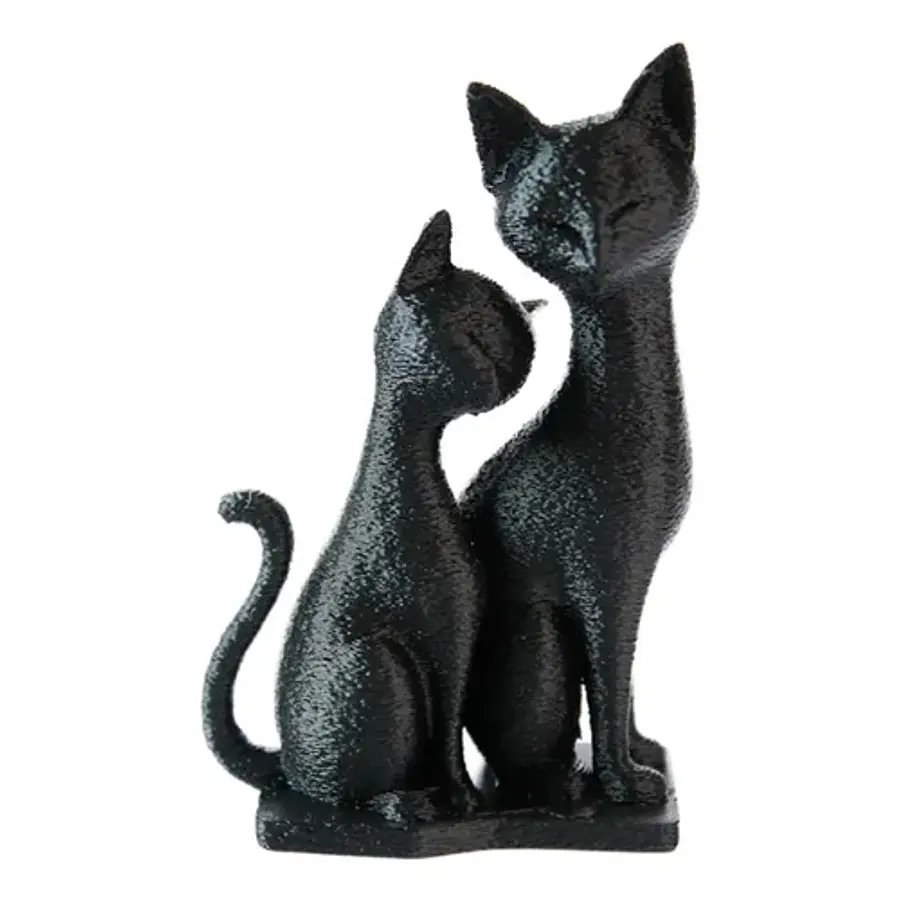 Escultura Decorativa - Gatos