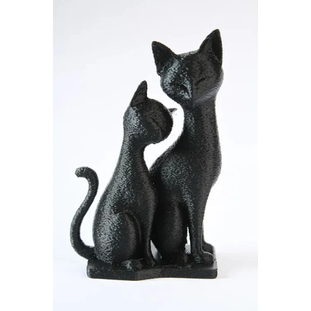 Escultura Decorativa - Gatos