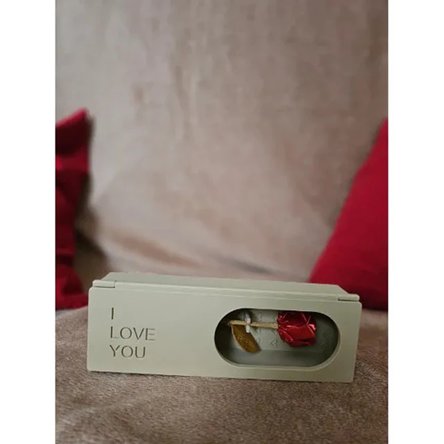 Caja De Rosas De San Valentín