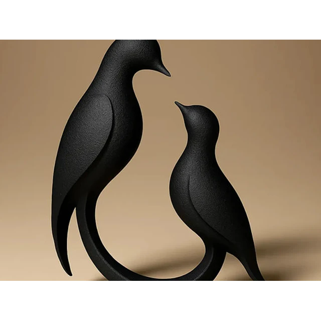 Escultura Decorativa - Aves