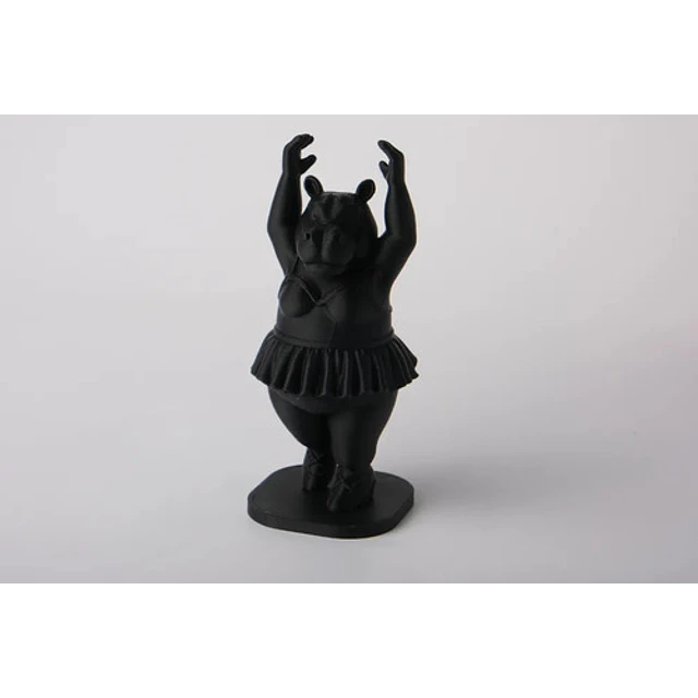 Escultura- Hipopótamo Bailarín