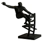 Escultura- Hombre Abstracto En La Silla - Miniatura 1