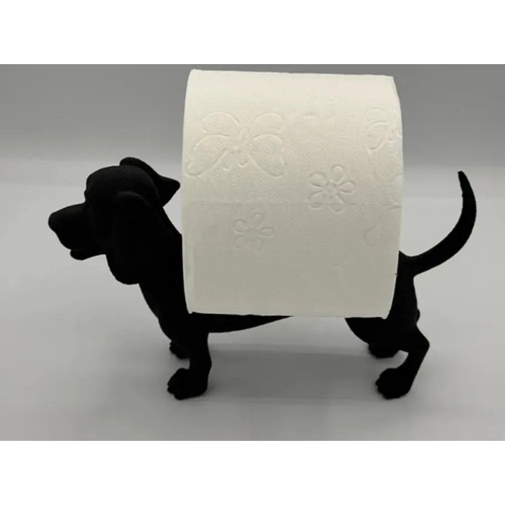 Soporte Papel Higiénico De Perro Salchicha 3