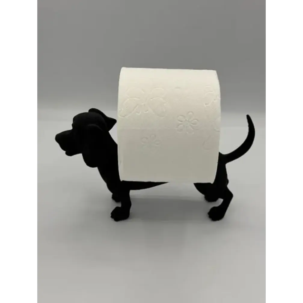 Soporte Papel Higiénico De Perro Salchicha 4