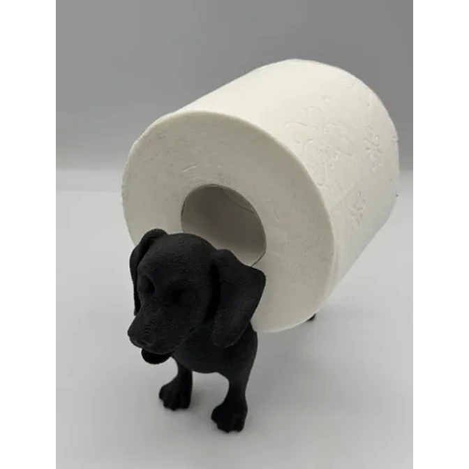 Soporte Papel Higiénico De Perro Salchicha 8