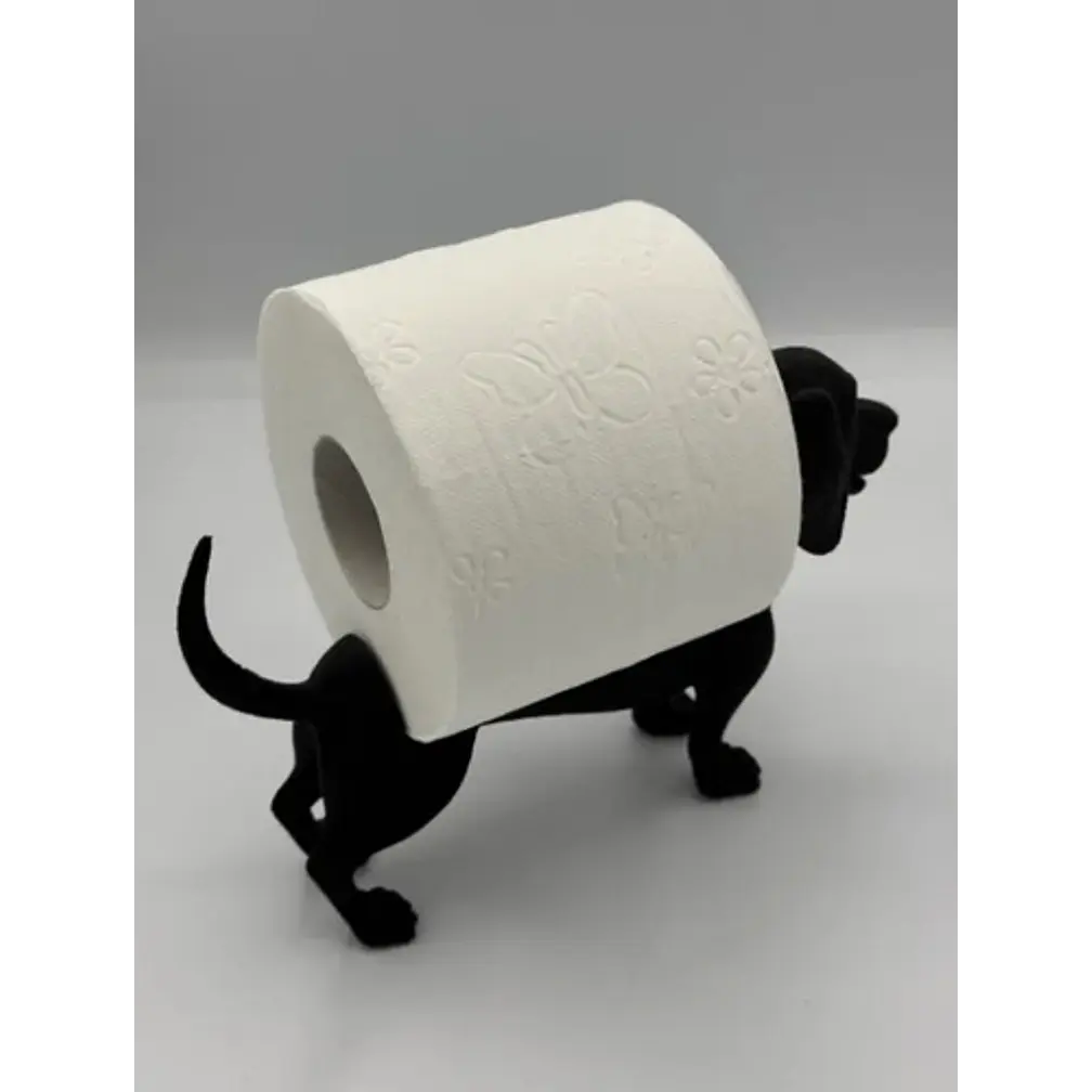 Soporte Papel Higiénico De Perro Salchicha 9