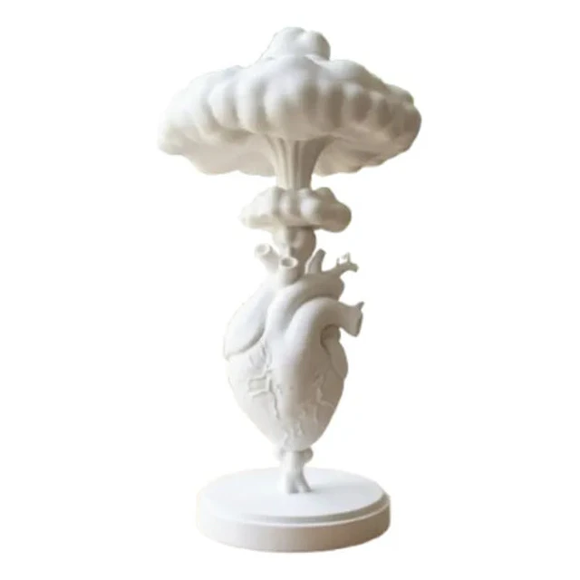 Escultura- Corazón Explosión De Amor