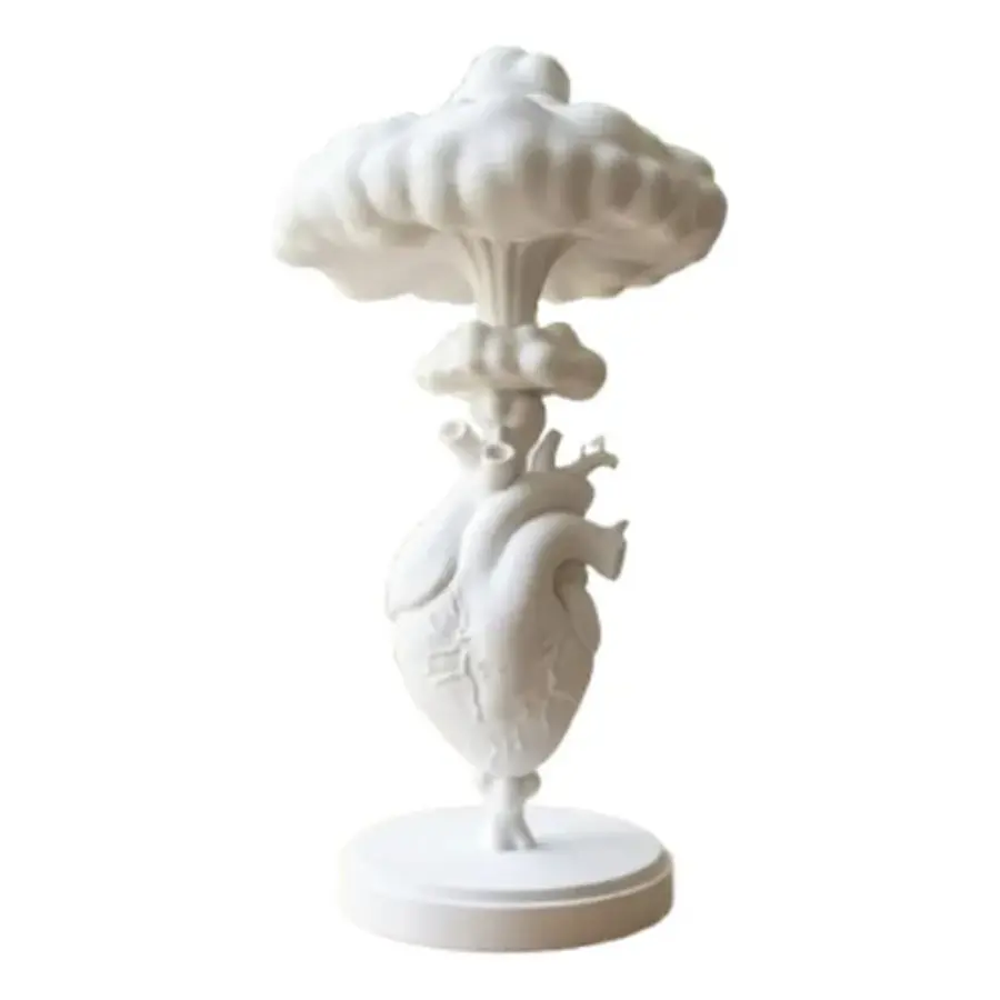 Escultura- Corazón Explosión De Amor