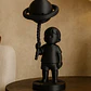 Escultura- Niño Globo De Planeta - Miniatura 2