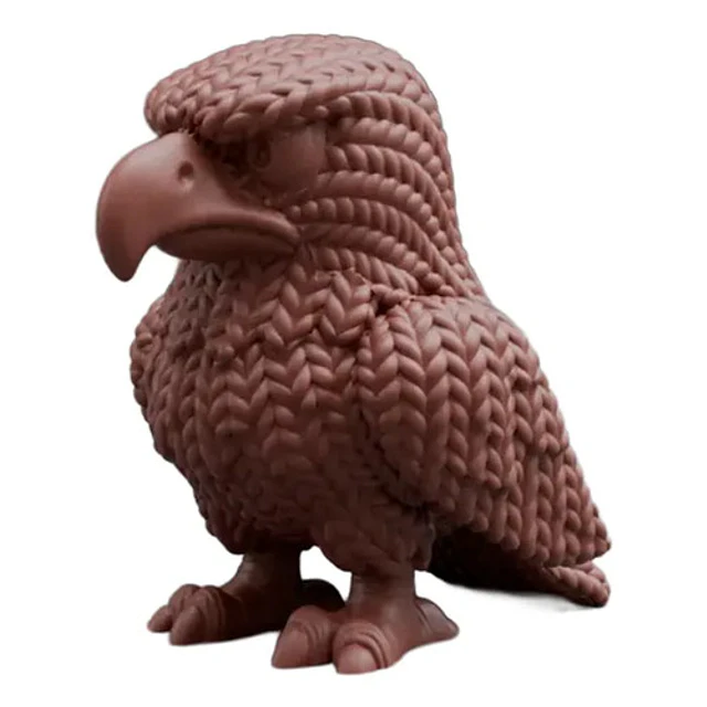 Figura Águila Estilo Tejida