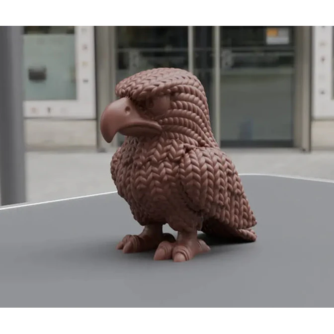 Figura Águila Estilo Tejida 4
