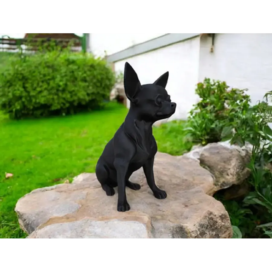 Escultura De Chihuahua Minimalista