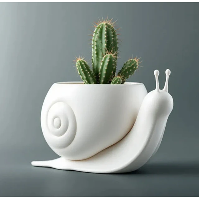 Macetero Decorativo - Caracol