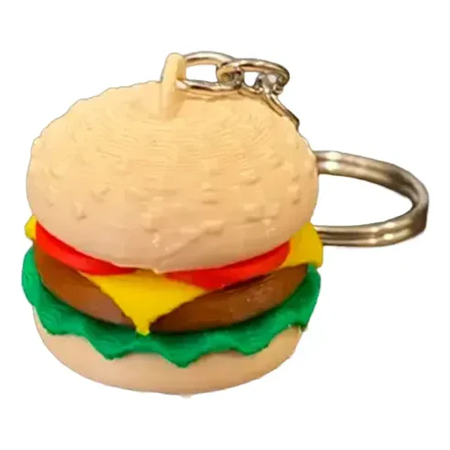 Llavero Diseño Hamburguesa