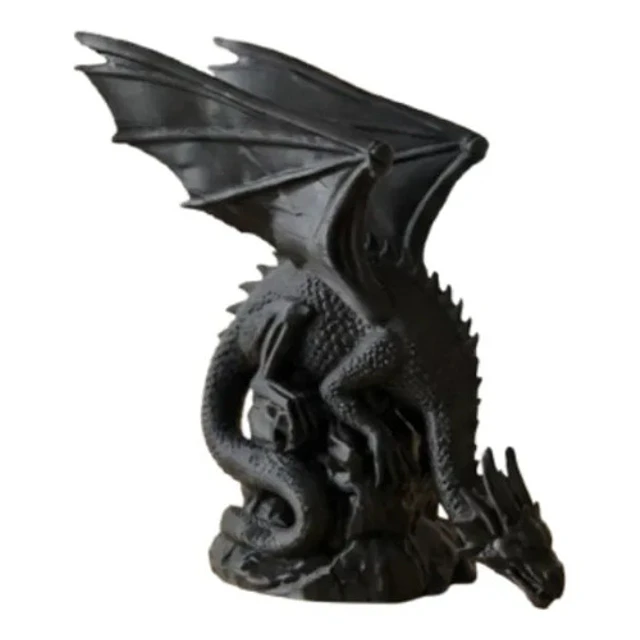 Escultura- Dragón Alado Fantástico