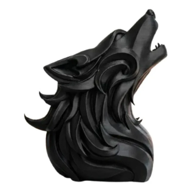 Escultura- Lobo Alfa Aullando
