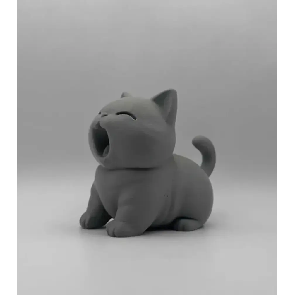 Figura Chibi - Gato Bostezando 2