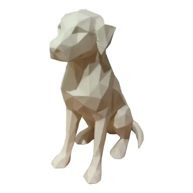 Estatua Perro Minimalista