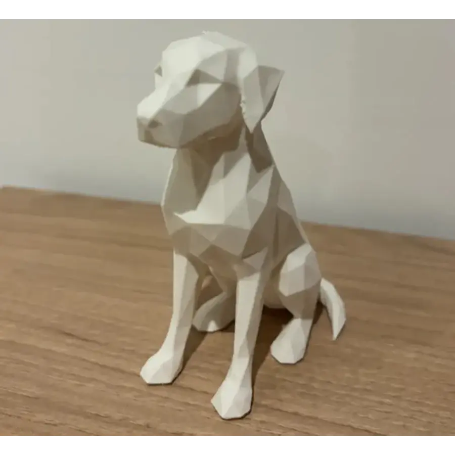 Estatua Perro Minimalista