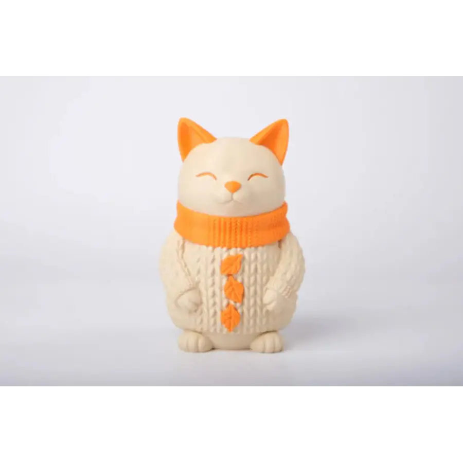 Escultura- Gato Suéter Acogedor De Living