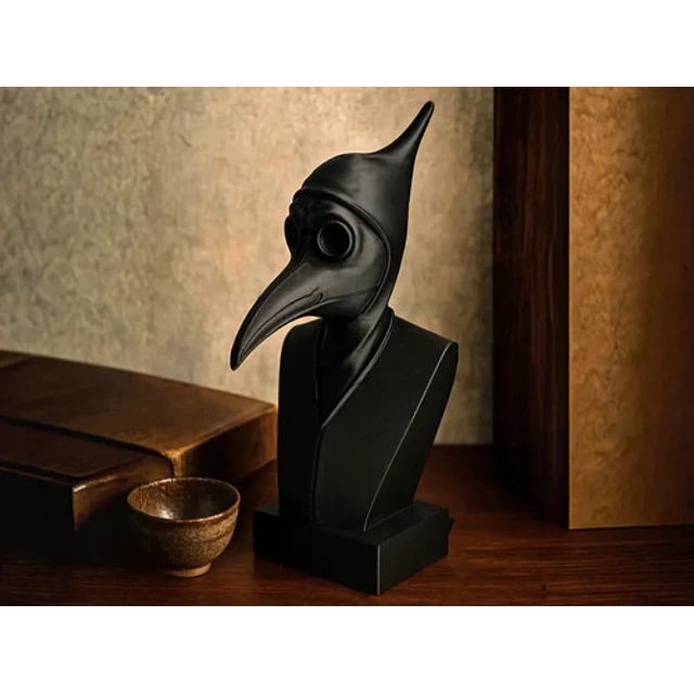 Escultura- Busto Peste Negra