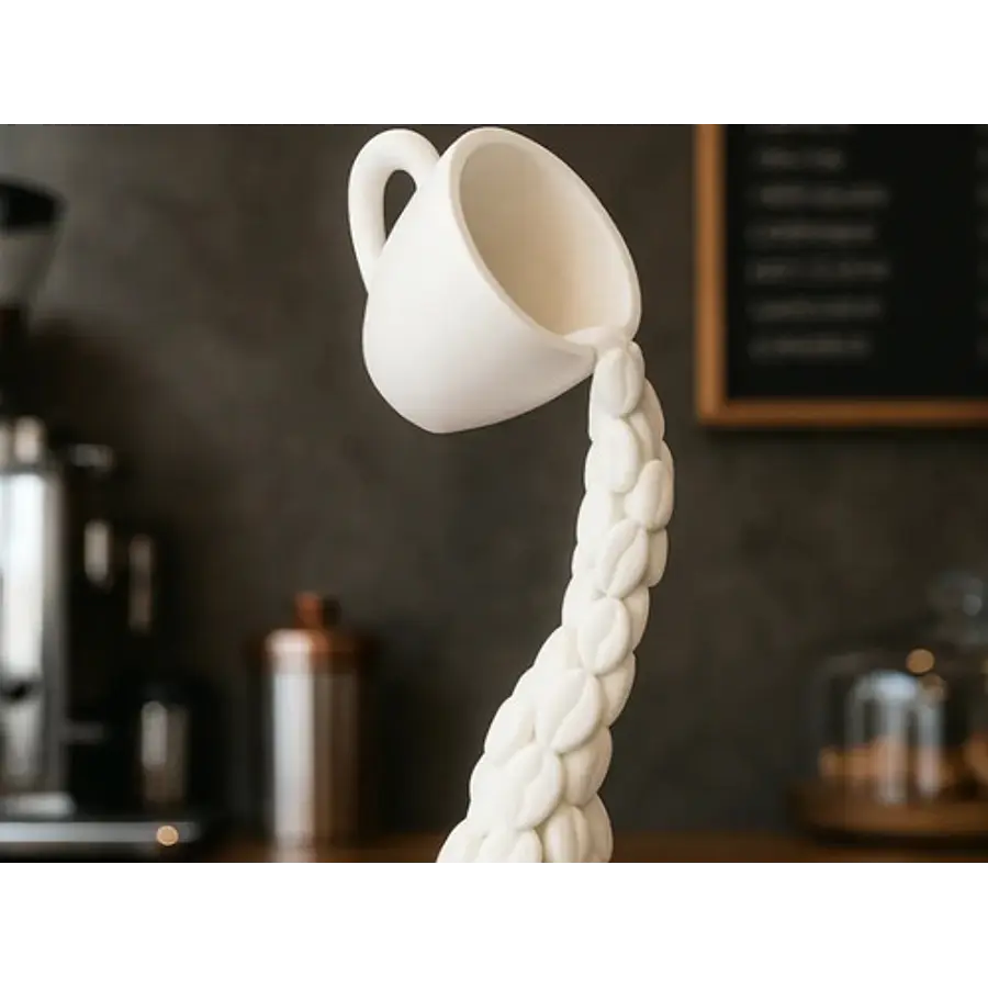 Escultura- Café Abstracta Flotante