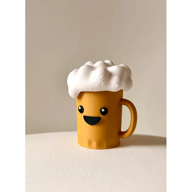 Figuras - Clicker Jarra De Cerveza Kawaii