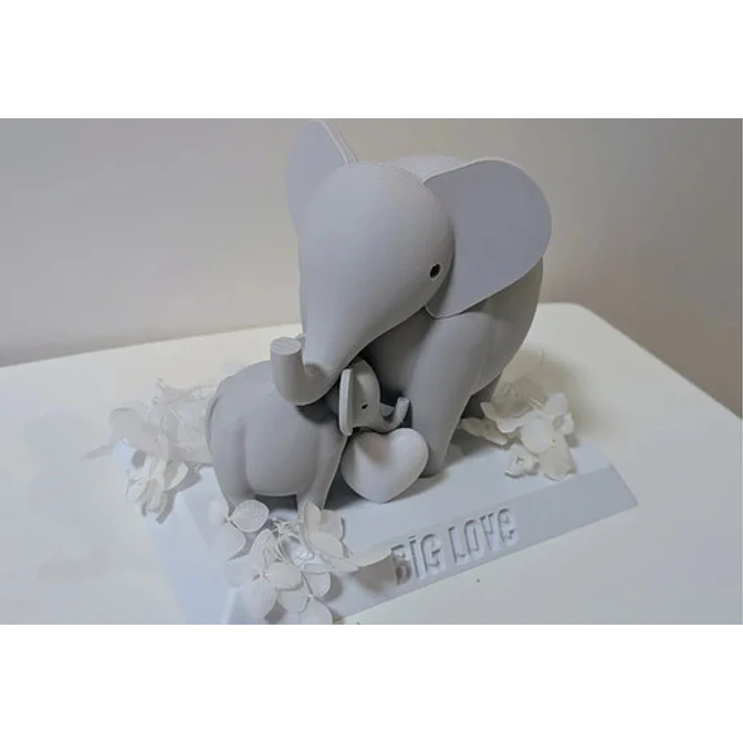 Escultura- Familia De Elefantes 2