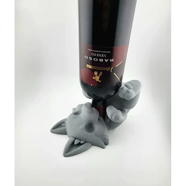 Porta Vino - Diseño Lobo