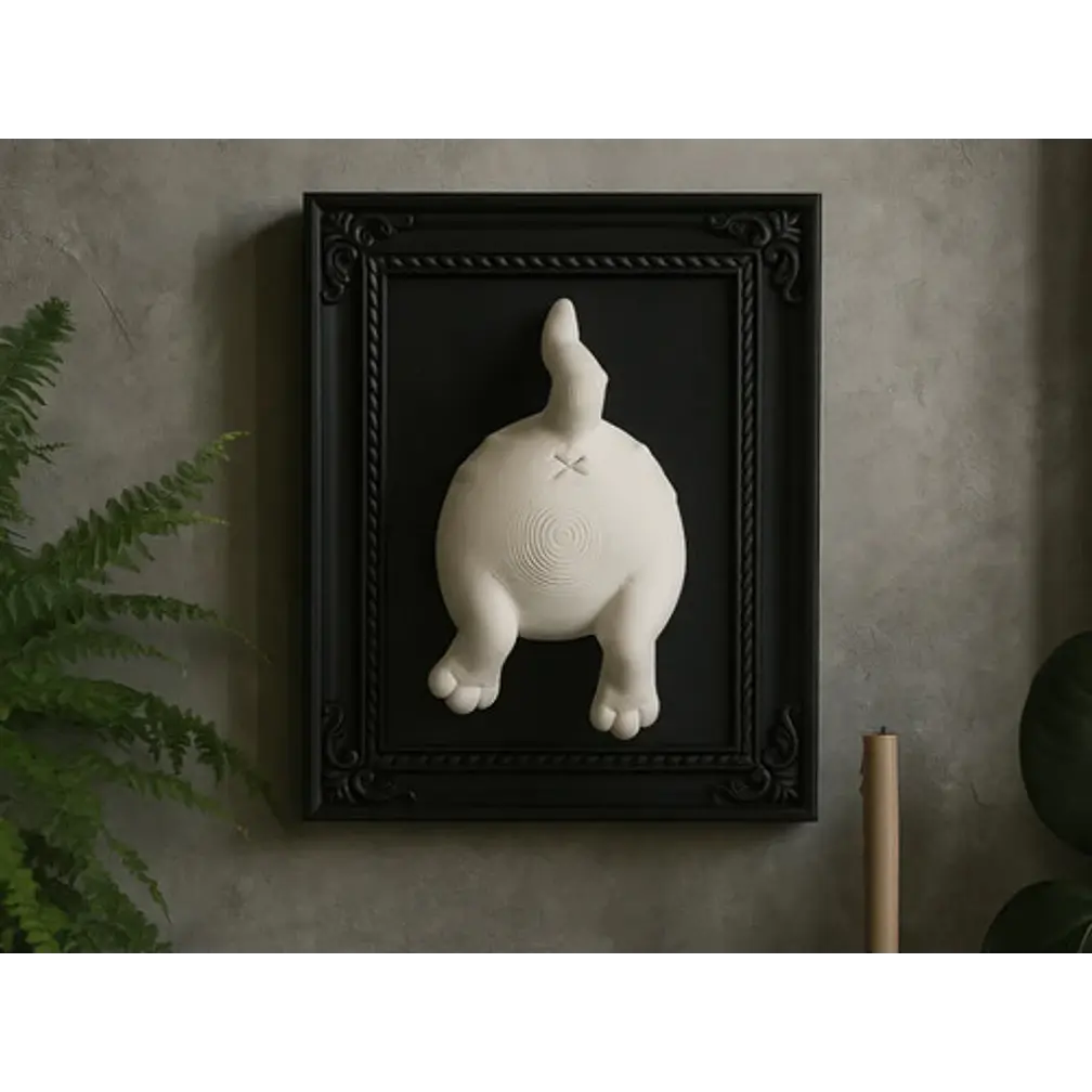 Escultura De Pared- Cola De Gato 3