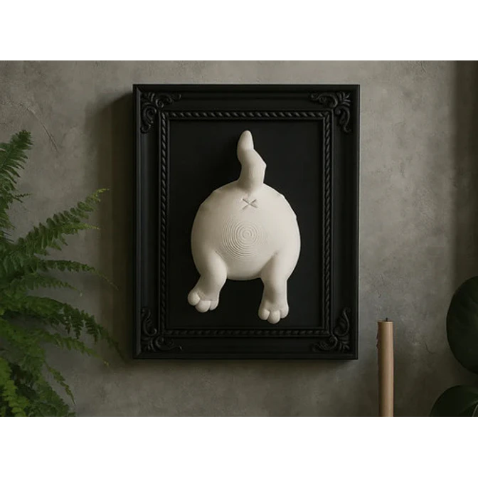 Escultura De Pared- Cola De Gato 3