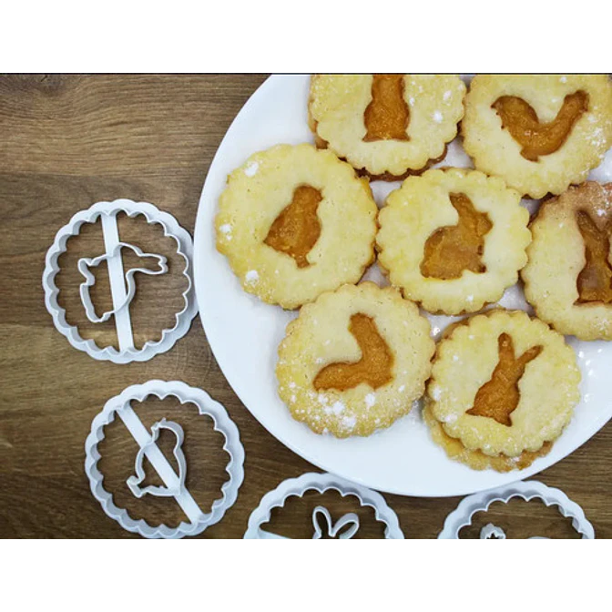 Cortadores De Galletas De Pascua (pack 5 Un) 3