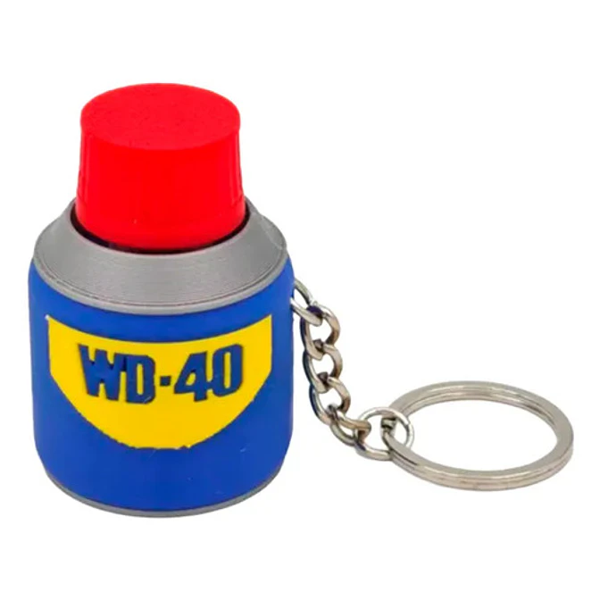 Llavero Clicker Estilo Spray Wd40 1