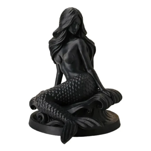 Escultura- Sirena Cabello Ondeante