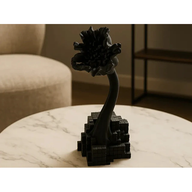 Escultura- Arte Floral Pixelado