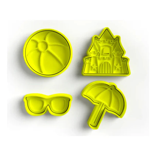 Cortadores De Galleta - Verano (pack 4 Un)