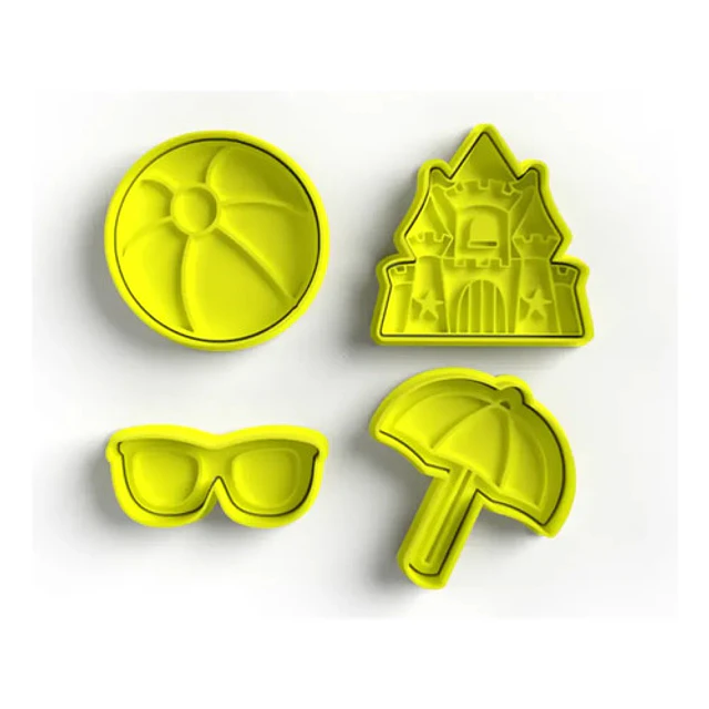 Cortadores De Galleta - Verano (pack 4 Un)