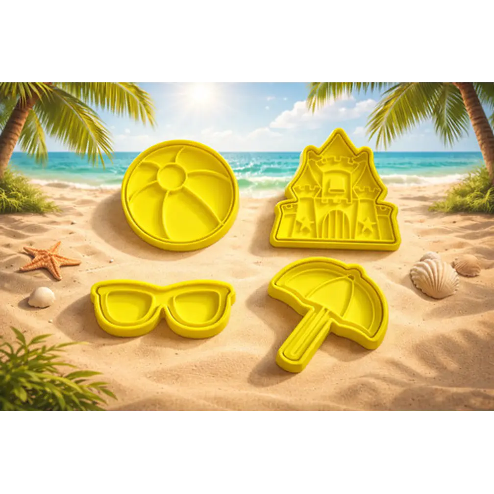 Cortadores De Galleta - Verano (pack 4 Un) 3