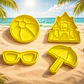 Cortadores De Galleta - Verano (pack 4 Un) - Miniatura 3