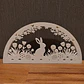 Decoración Estatua Silueta Conejo De Pascua - Miniatura 2