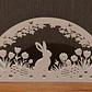 Decoración Estatua Silueta Conejo De Pascua - Miniatura 4